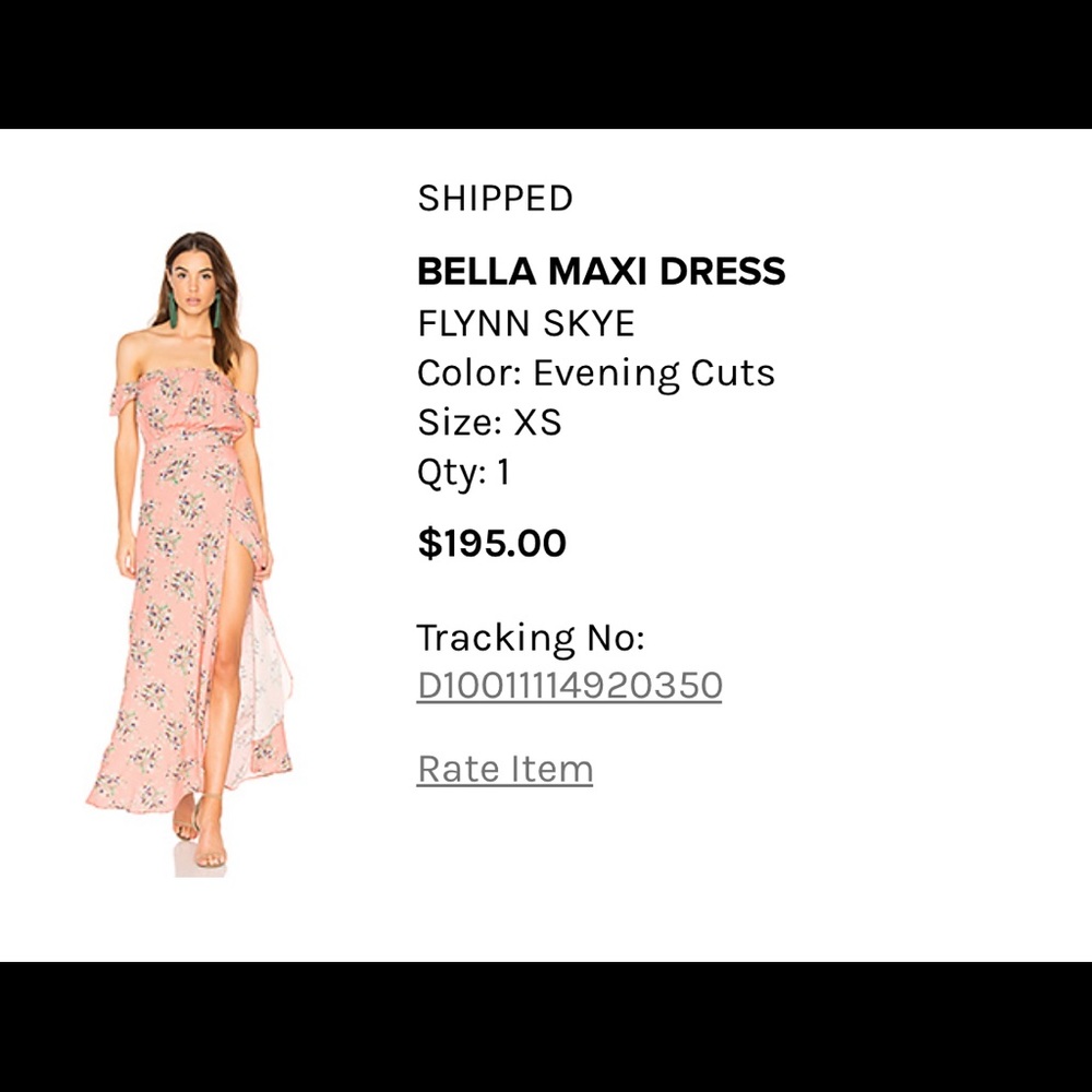 Flynn Skye Pink Floral Dress